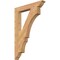 Ekena Millwork Balboa Traditional Smooth Bracket, Western Red Cedar, 3 1/2"W x 26"D x 38"H BKT04X26X38BOA01SWR - alternate 1